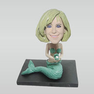 Custom Mermaid bobbleheads