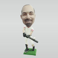 Personalized custom baseball bobblehead doll