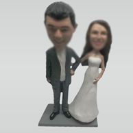 Customize wedding bobbleheads