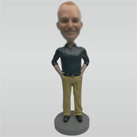 Personalized Custom bobblehead dolls of casual