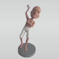 Custom Beach Volleyball bobbleheads