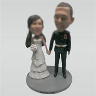 Customize wedding bobble heads