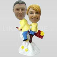 Custom wedding cake toppers crystal-10928