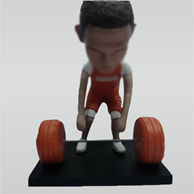 Custom Weightlifter bobbleheads