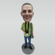 Custom Photographer bobblehead dolls