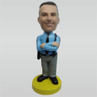 Personalized Custom police bobblehead