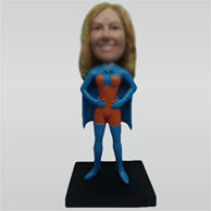 Custom super woman bobblehead doll