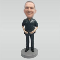 Custom Special Police bobbleheads