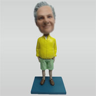 Custom Grandpa bobbleheads