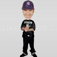 Custom Bobblehead Music Rapper Pointing-10978