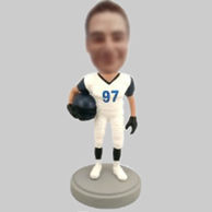 Personalized custom Rugby bobblehead