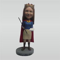 Custom super woman bobble heads