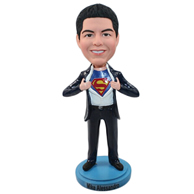 Custom  the superman bobble heads