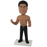 The muscle man custom bobbleheads