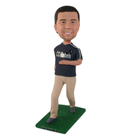 The man on foot custom bobbleheads