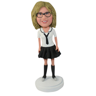 The woman student custom bobbleheads