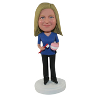 The women dentist custom bobbleheads