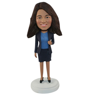 The career woman custom bobbleheads