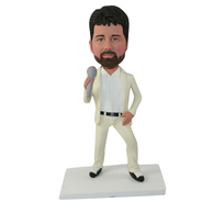 The man singer custom bobbleheads