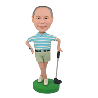 The golf man custom bobbleheads