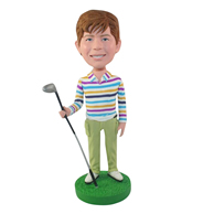 The golf man custom bobbleheads