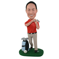 The golf man custom bobbleheads