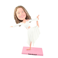 The dancing woman custom bobbleheads