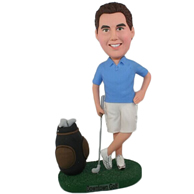 The golf man custom bobbleheads