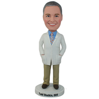 The suit man custom bobbleheads