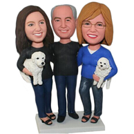 This is their family custom bobbleheads