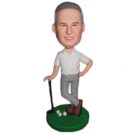 The golf man custom bobbleheads