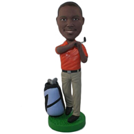 The golf man custom bobbleheads