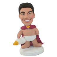 The naked superman custom bobbleheads