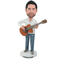 The guitar man custom bobbleheads