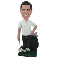 The golf man custom bobbleheads