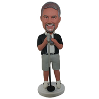 The man singer custom bobbleheads