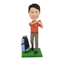 The golf man custom bobbleheads