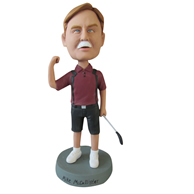 The golf man custom bobbleheads