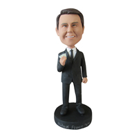 The suit man custom bobbleheads