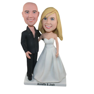 The pair of husband and wife custom bobbleheads