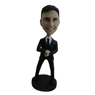 The suit man custom bobbleheads