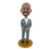 The suit man custom bobbleheads