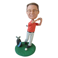 The golf man custom bobbleheads