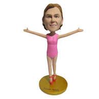 The dance woman custom bobbleheads