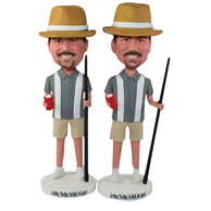 The stripe dress men custom bobbleheads