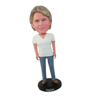 The white woman custom bobbleheads