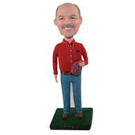 The red man custom bobbleheads