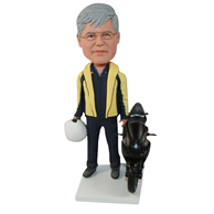 The motorcycle man custom bobbleheads