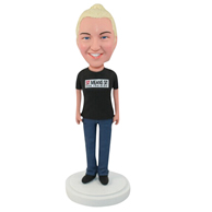 The T-shirt man custom bobbleheads