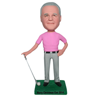 The golf man custom bobbleheads